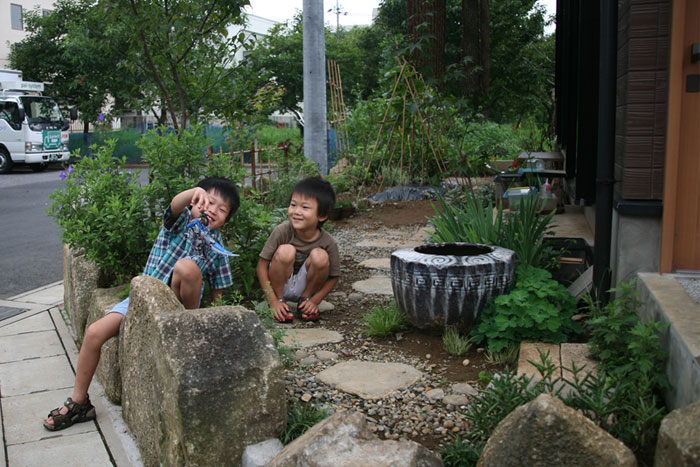 完工後はお気に入りの場所に